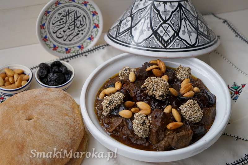 wołowina po marokańsku, kuchnia marokańska, blog