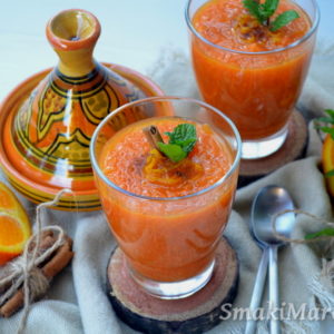 Marokańska sałatka z marchewki i pomarańczy