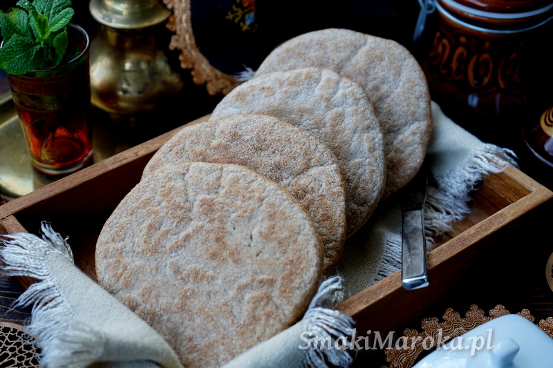 batbout, chleb marokański, kuchnia marokańska