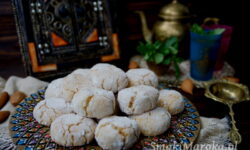 ghriba, moroccan cookies, grhiba louz, ciasteczka bezglutenowe, ciasteczka z migdałami