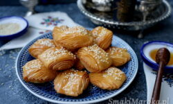 rghaif au miel, ramadan, kuchnia marokańska, proste ciasteczka, ciasteczka z efektem wow, proste ciastka, smażone ciasteczka,