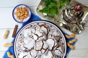 Marokańskie ciasteczka orzechowe ghriba
