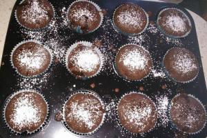 Muffiny czekoladowe w wykonaniu 