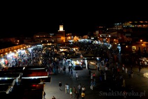 Plac Jemaa el-Fna, Marrakesz    