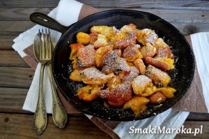 Kaiserschmarrn, omlet cesarski z rodzynkami