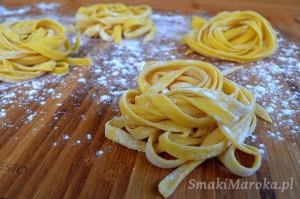 Domowy makaron dyniowy z semoliną