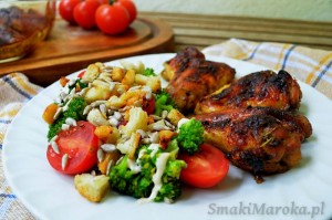 Chrupiące skrzydełka z piekarnika