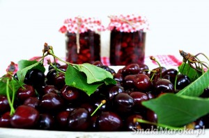 Domowe przetwory: Czereśnie (wiśnie) + syrop