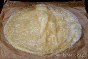 Warka - domowe ciasto filo (feuille de brick)